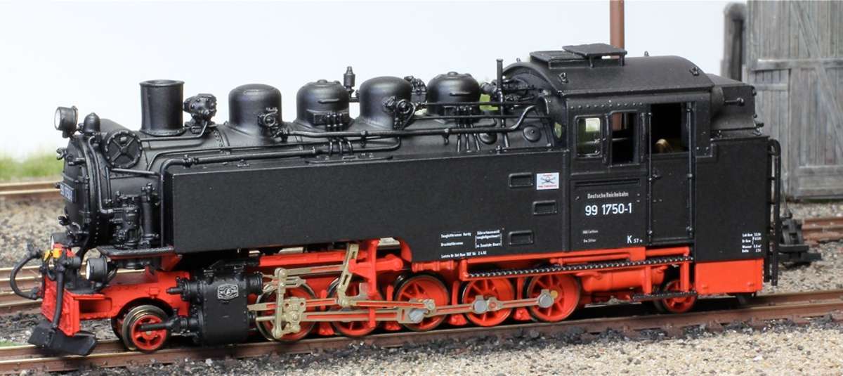 Bemo 1008820 - Dampflok BR99 Altbau DR, Ep.III, Bausatz
