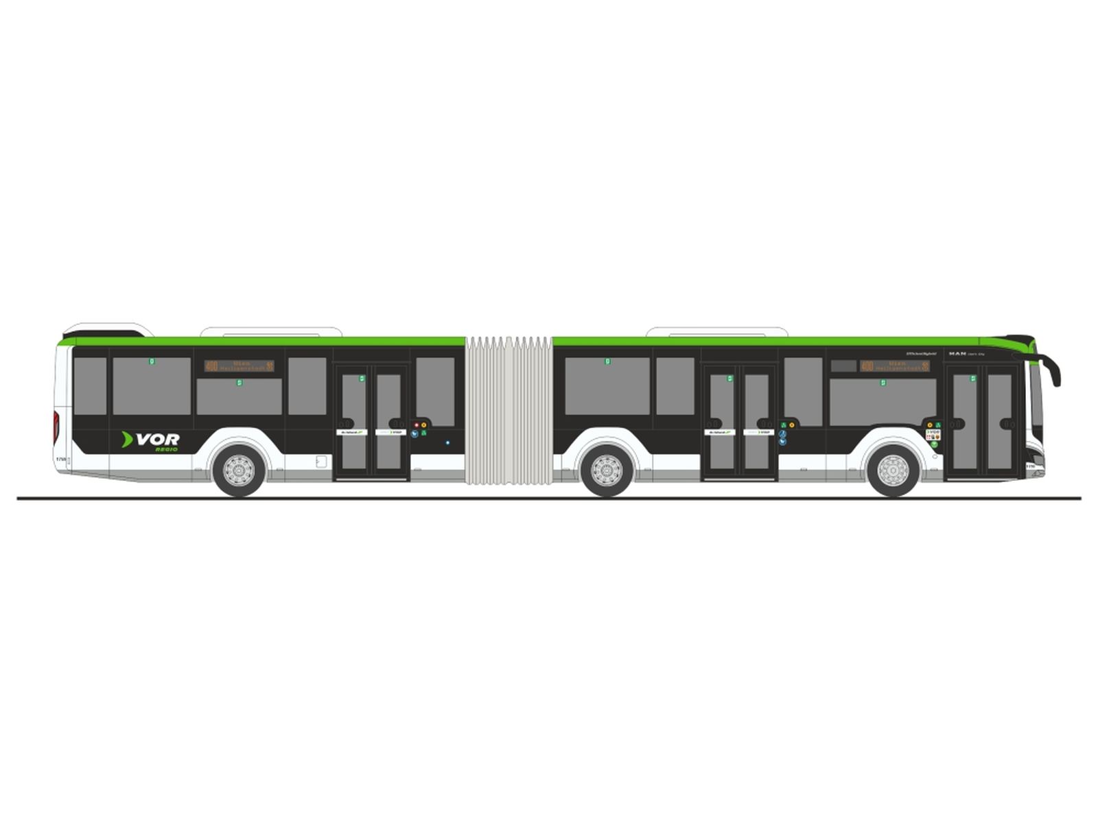 Rietze 75838 - MAN Lion´s City 18 ´18 VOR (AT)