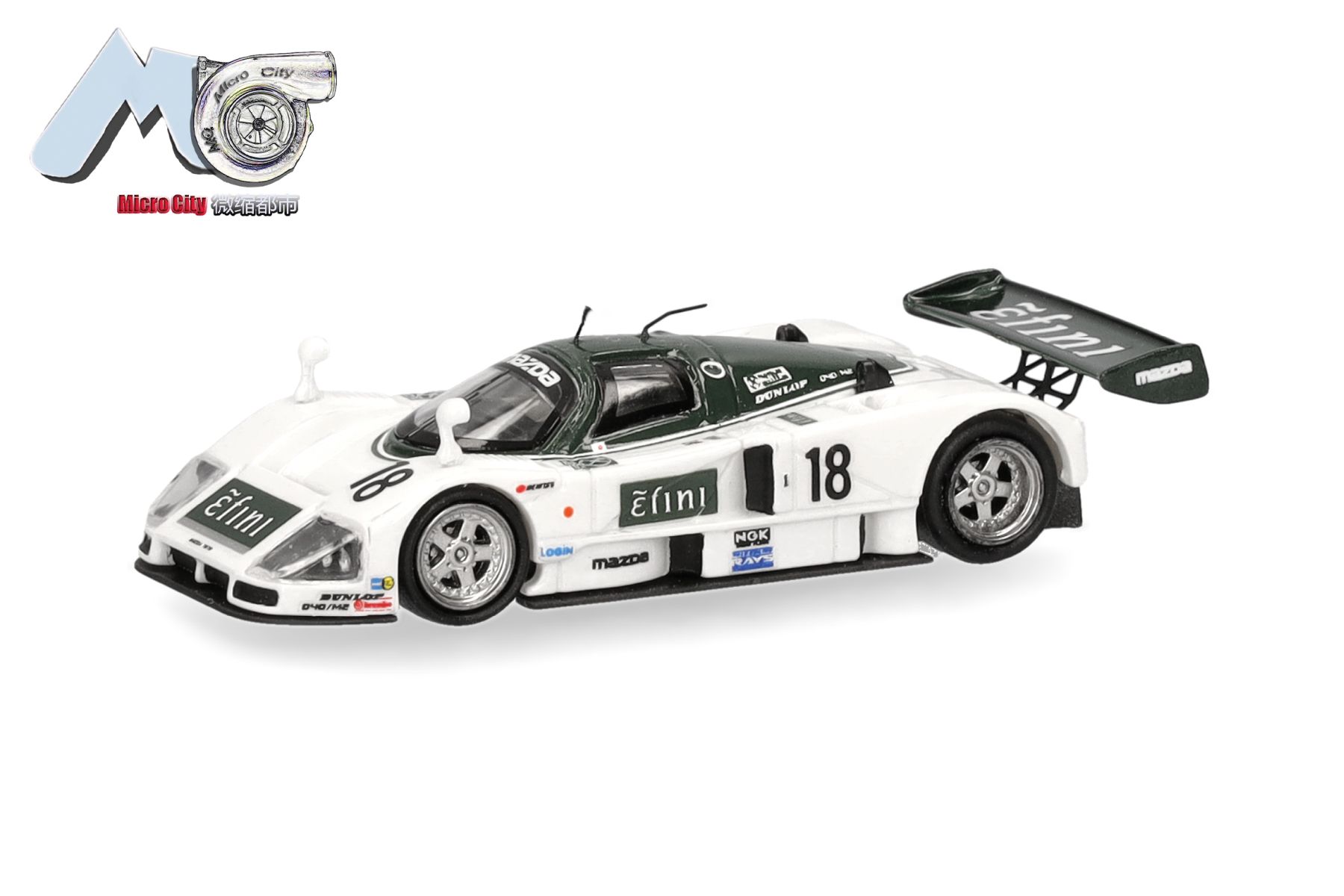 Herpa 87MC000081 - Mazda 787B 18, weiß