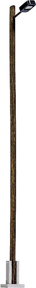 Busch 4110 - Bahnhofsleuchte, H=142mm, gelbe LED