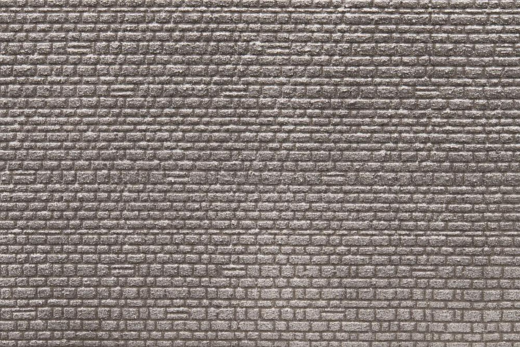 Faller 170949 - Dekorplatte, Läufermauerwerk, 370 x 125 x 4 mm, 2x
