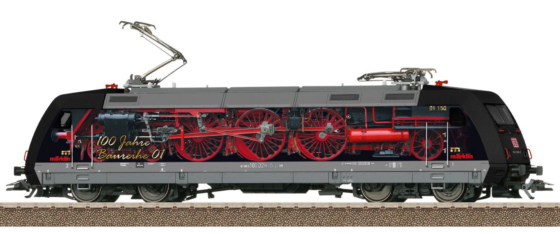 Trix 25479 - E-Lok BR 101 '100 Jahre BR 01', DBAG, Ep.VI, DC-MFX-Sound