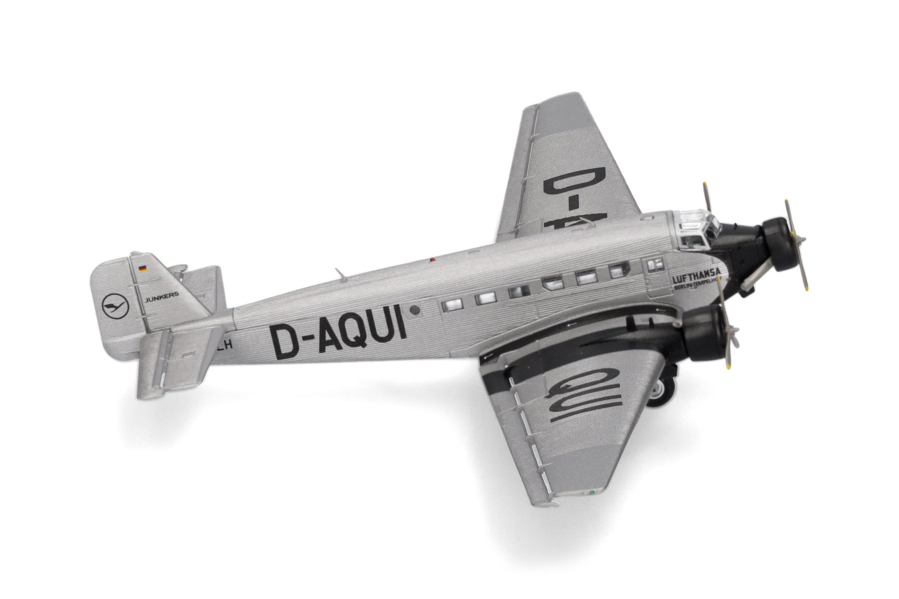 Herpa 019040-001 - Lufthansa Junkers Ju-52 - D-AQUI