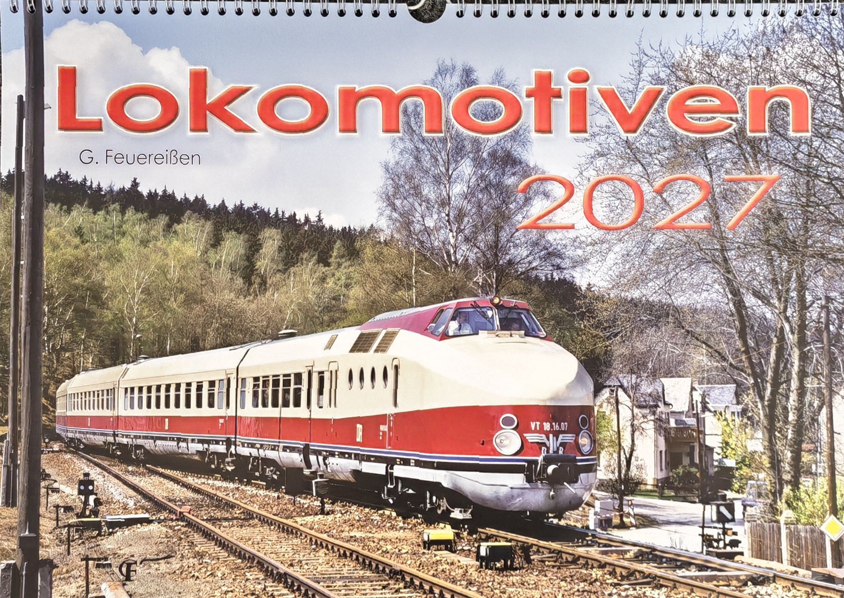 Feuereißen K2027  - Kalender 'Lokomotiven 2027'