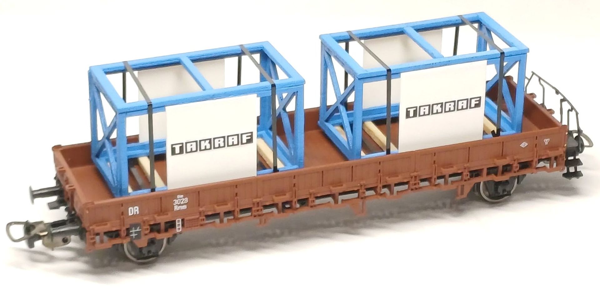 Loewe 2570 - Ladegut Metalllbauteile "TAKRAF", 2 x 45 mm