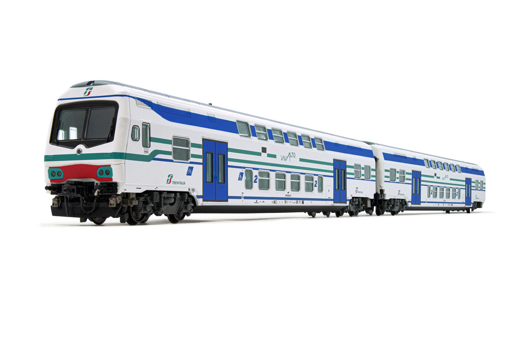 Lima HL5056 - 2er Set Ergänzungswagen für Triebzug 'DPR', FS, Ep.VI