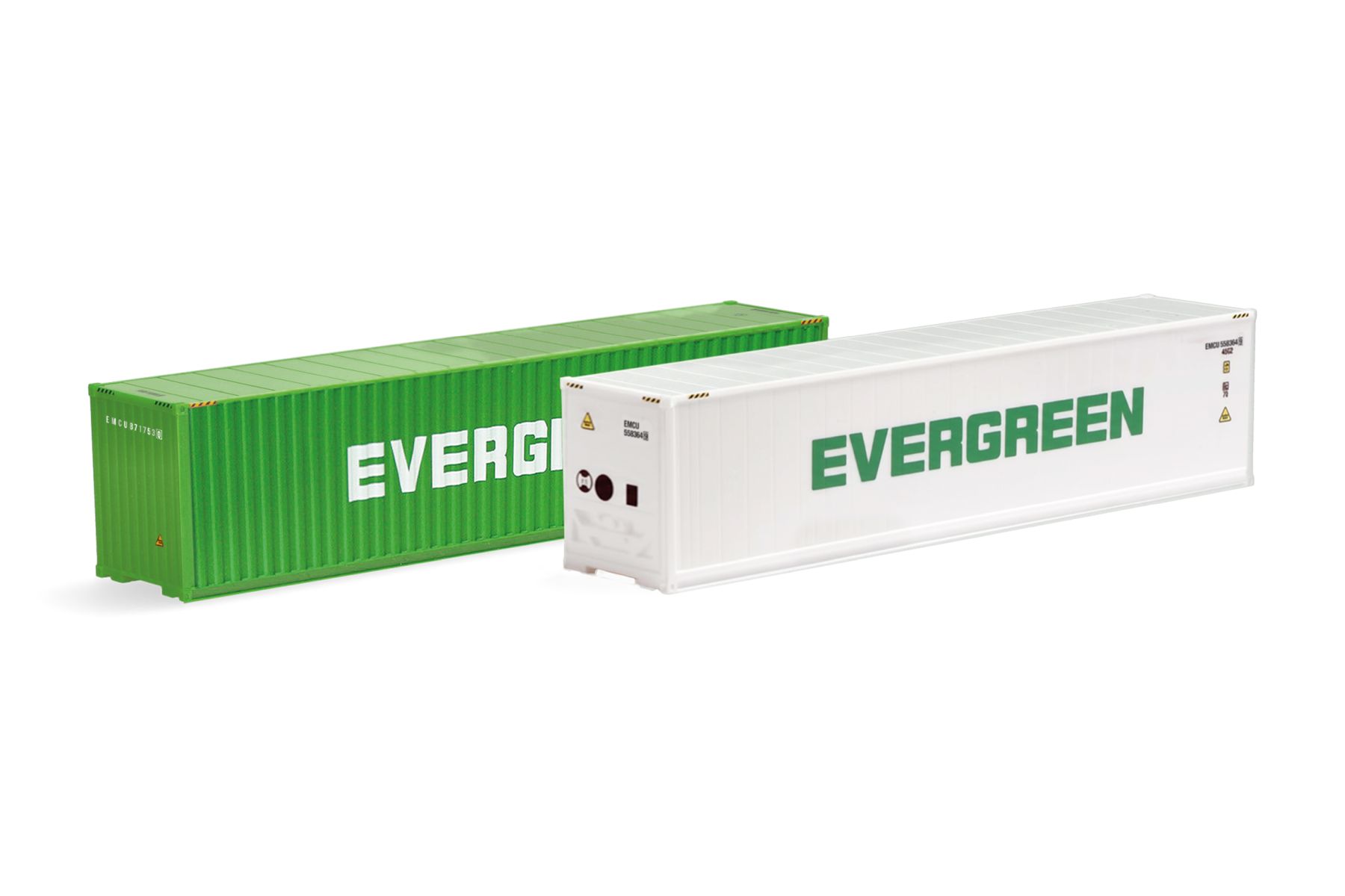 Herpa 076449-007 - 40ft. Container Set "Evergreen"