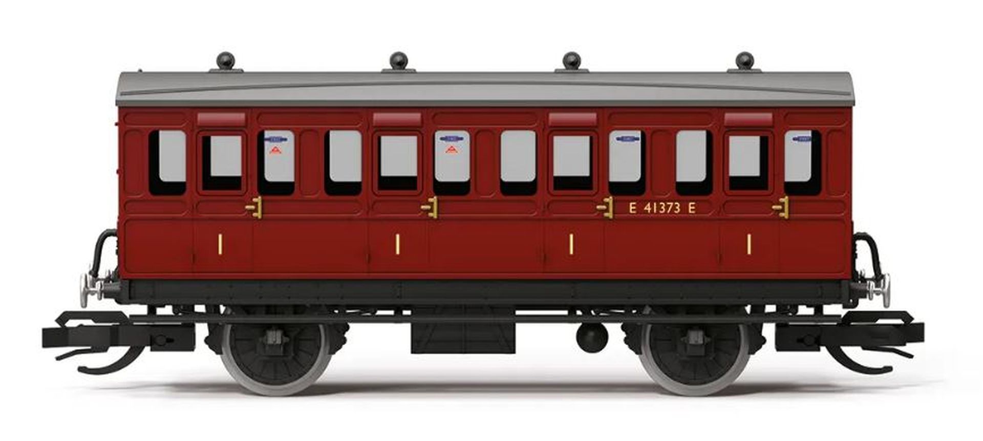 Hornby TT4059 - Personenwagen 4 Wheel Coach 1st Class, BR, Ep.III