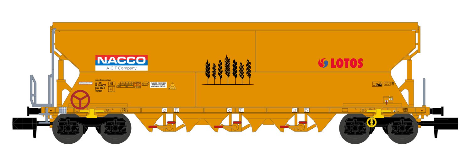 nme 211640 - Getreidewagen Tagnpps 101m³, NACCO, Ep.VI 'LOTOS'
