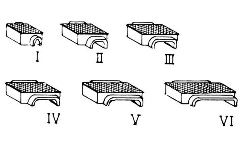 Weinert 5810 - Druckrollenkästen, unterirdisch, 13 Stück
