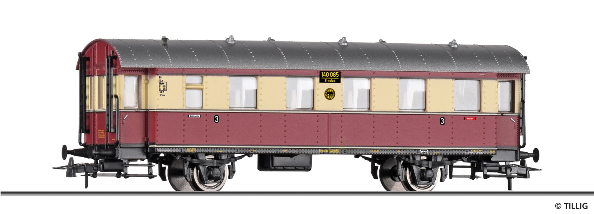 Tillig 74964 - Beiwagen Cv-33, DRG, Ep.II