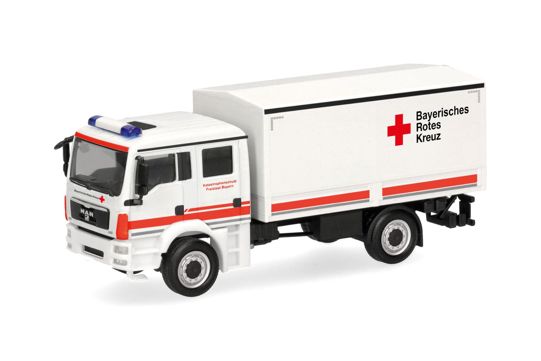 Herpa 099356 - MAN TGM Mehrzweckkraftwagen GW-Logistik "BRK"