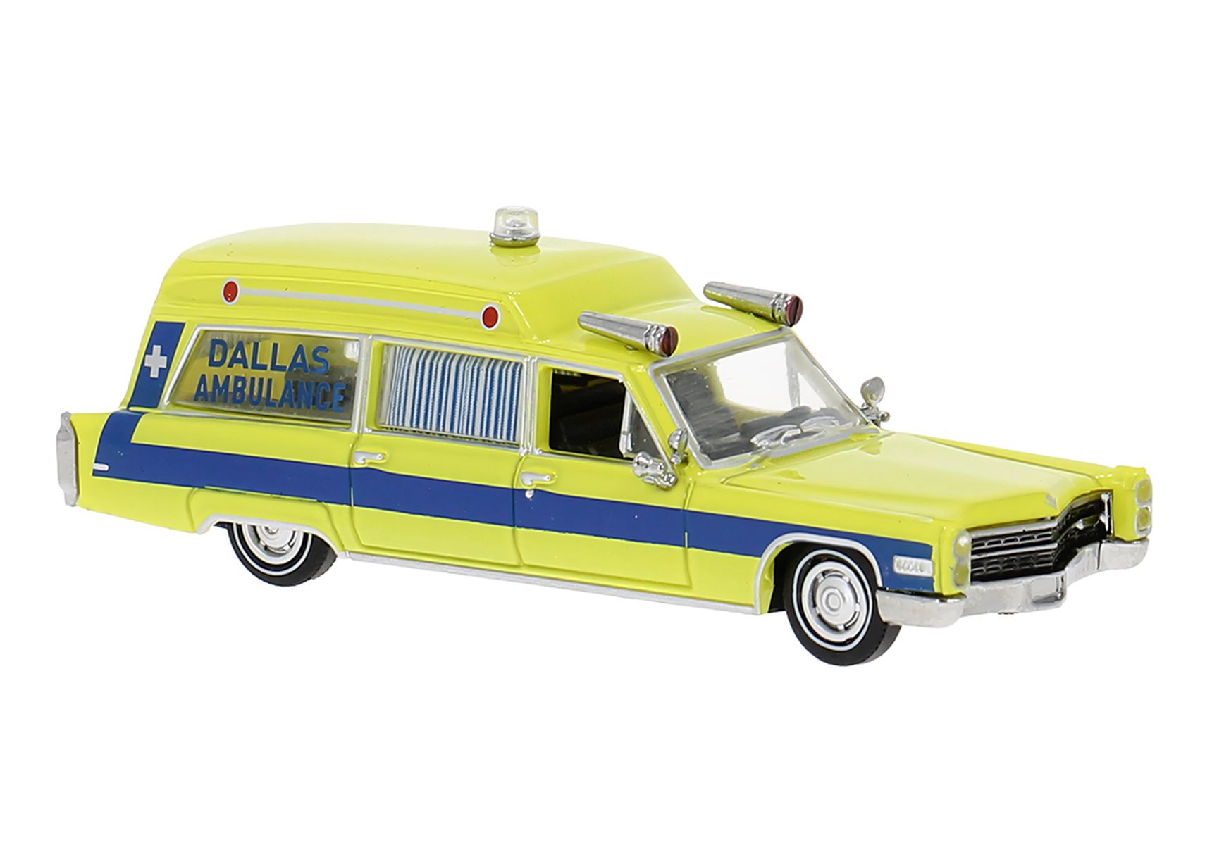 Brekina 19779 - Cadillac Miller Meteor Ambulance aus Dallas