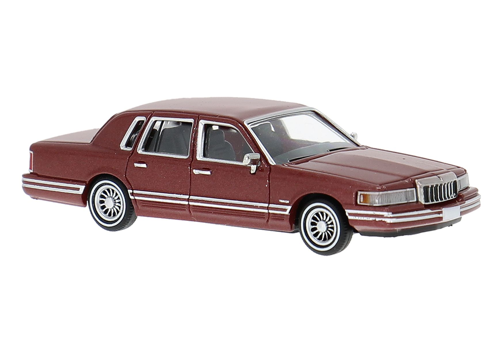 PCX 870909 - Lincoln Town Car dunkelrot met.