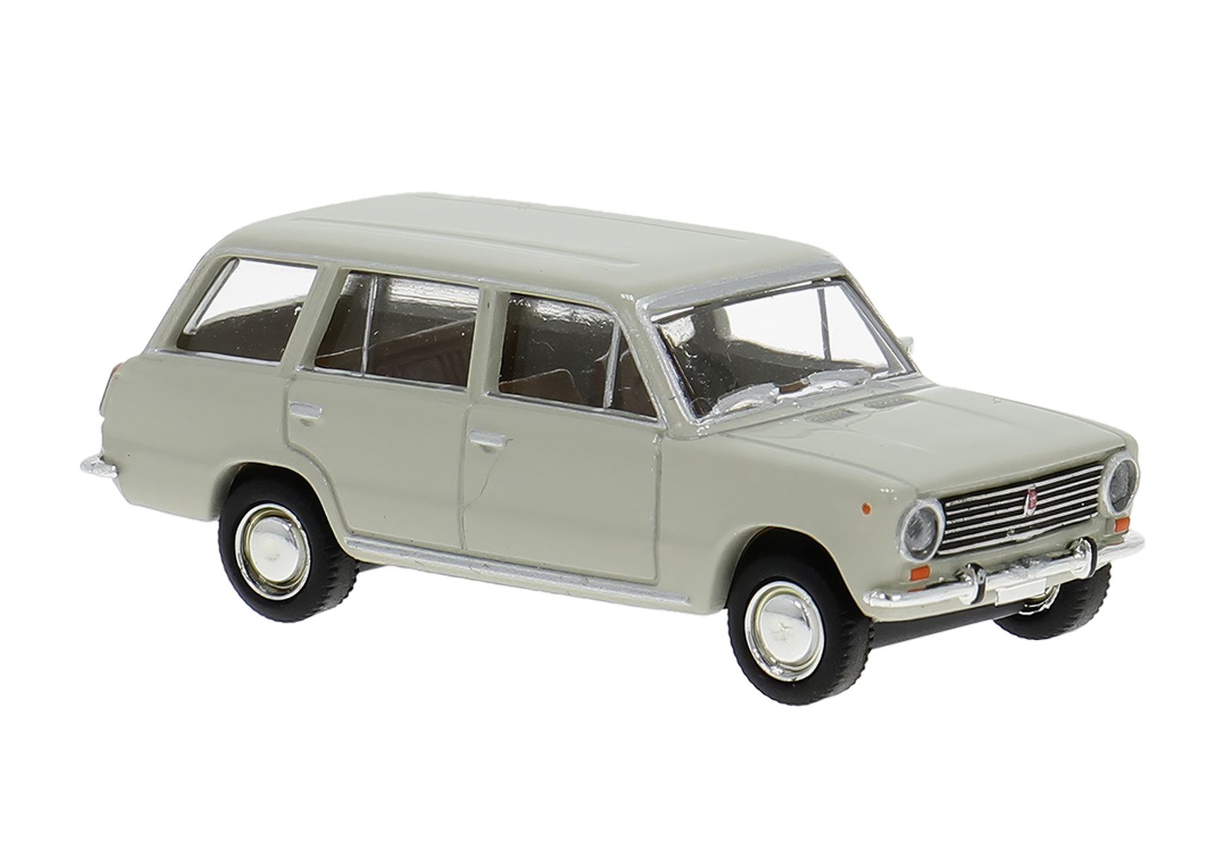 Brekina 22429 - Fiat 124 Familiare in grau