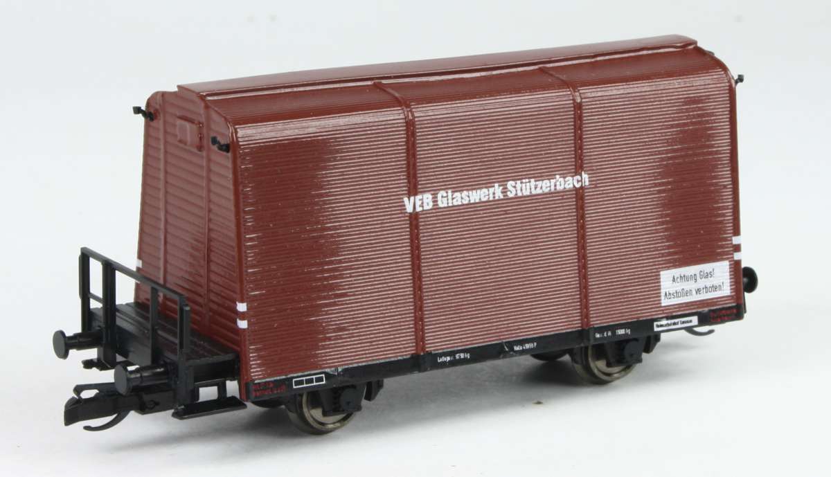 Voigtländer 2000135-FM - Spiegelglaswagen, VEB Glaswerk Stützerbach, Ep.III, Fertigmodell