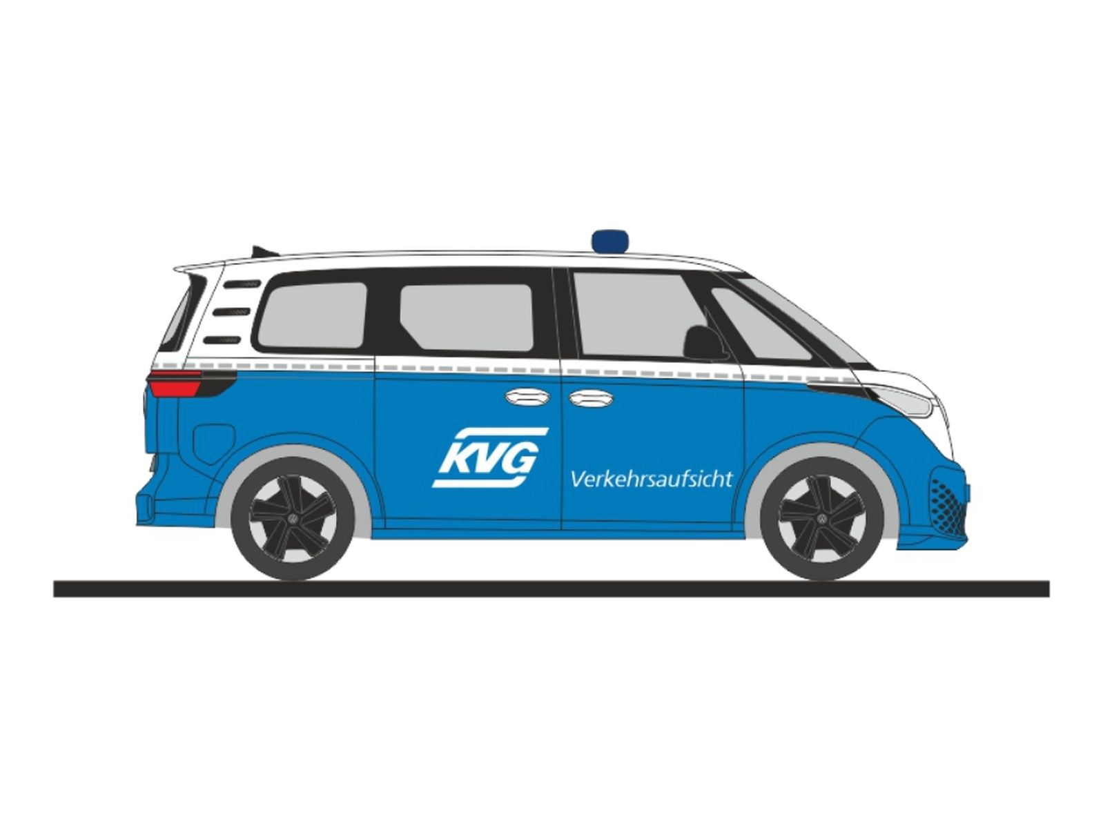 Rietze 32116 - Volkswagen ID.Buzz Verkehrsaufsicht KVG Kassel