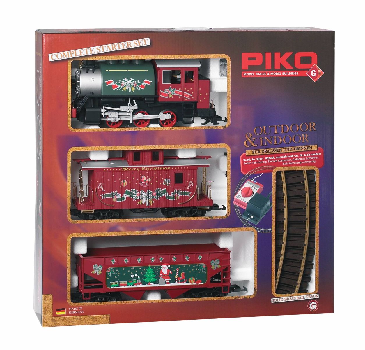 Piko 37105 - Analoges Startset, Weihnachtsset