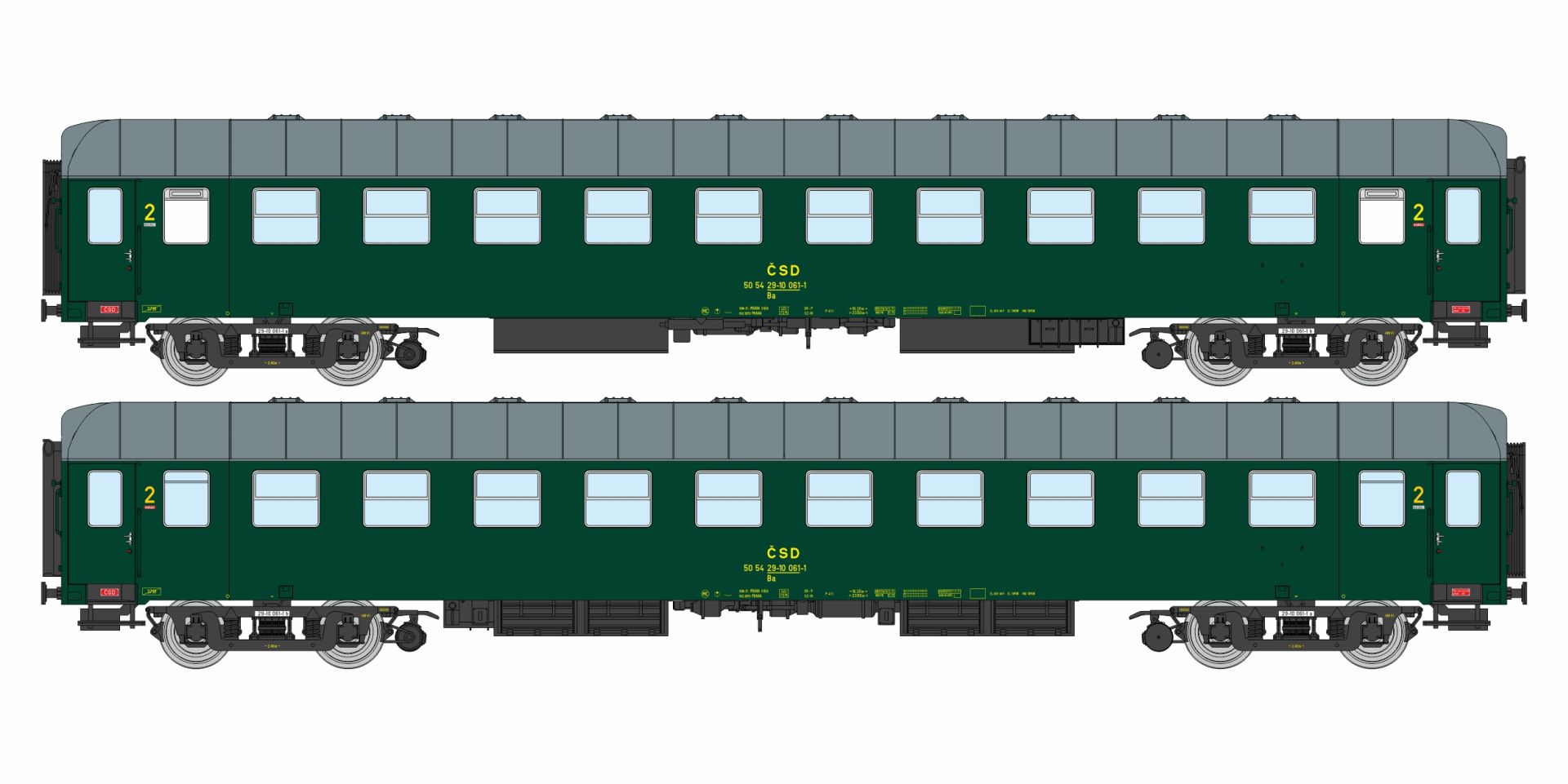 igra 97110064 - Personenwagen Ba, CSD, Ep.IV igra 97110064 - Personenwagen Ba, CSD, Ep.IV