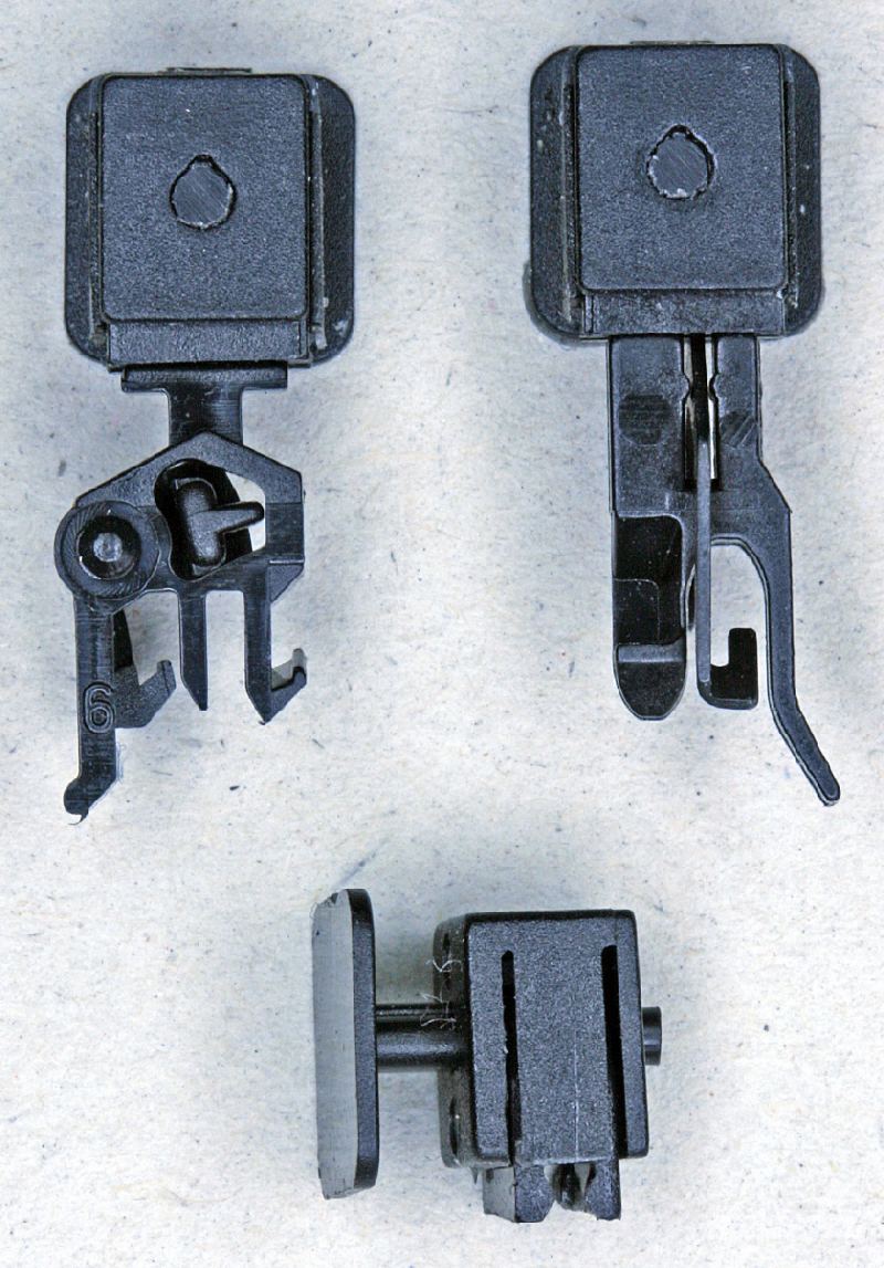 Peho H004 - Normschachthalter mit Feder zurückstellend