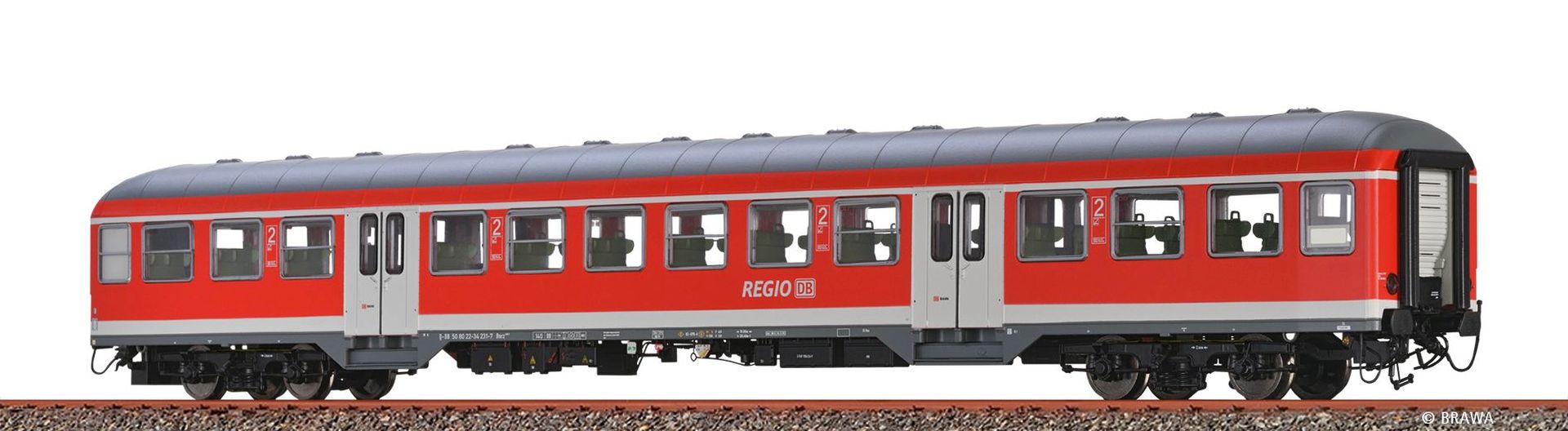 Brawa 46654 - Personenwagen Bnrz 436.0, DBAG, Ep.VI Brawa 46654 - Personenwagen Bnrz 436.0, DBAG, Ep.VI