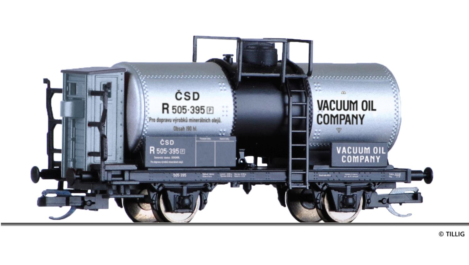 Tillig 95869 - Kesselwagen, CSD, Ep.II 'VACUUM OIL COMPANY'