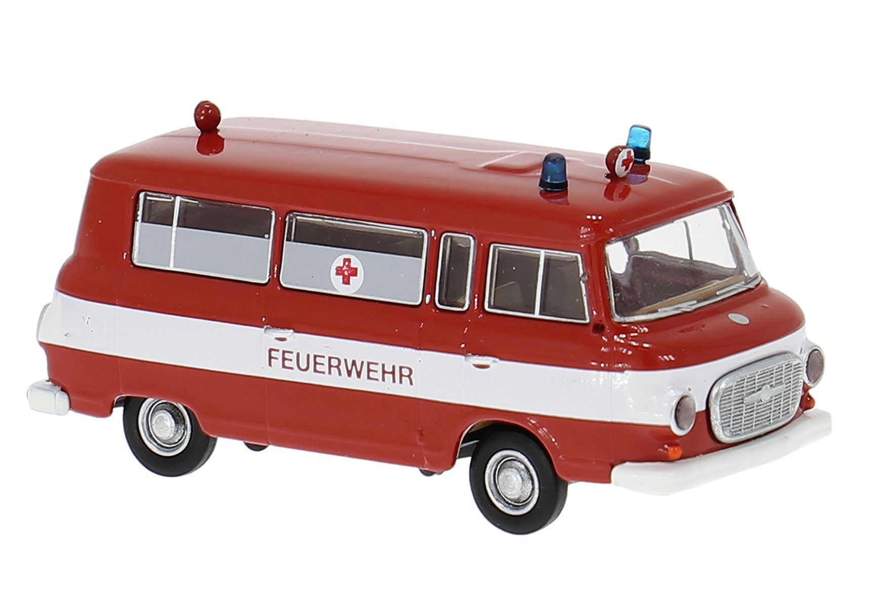Brekina 30052 - Barkas B 1000 als KTW der Feuerwehr