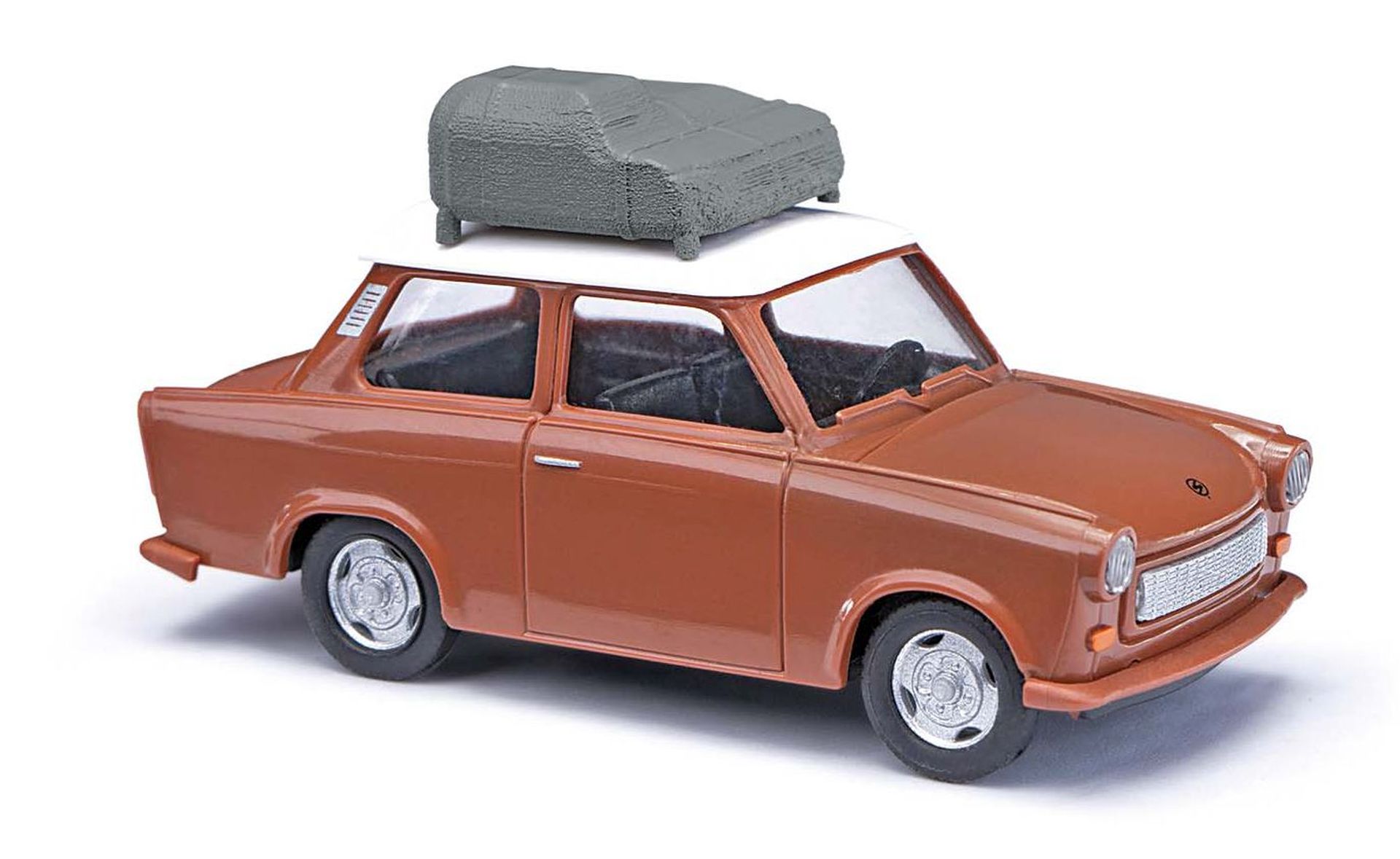 Busch 53111 - Trabant P601 Limousine mit Dachgepäckträger, Bj. 1977