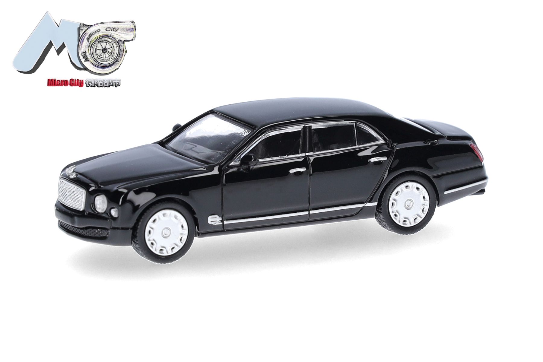 Herpa 87MC000148 - MicroCity: Bentley Mulsanne, schwarz