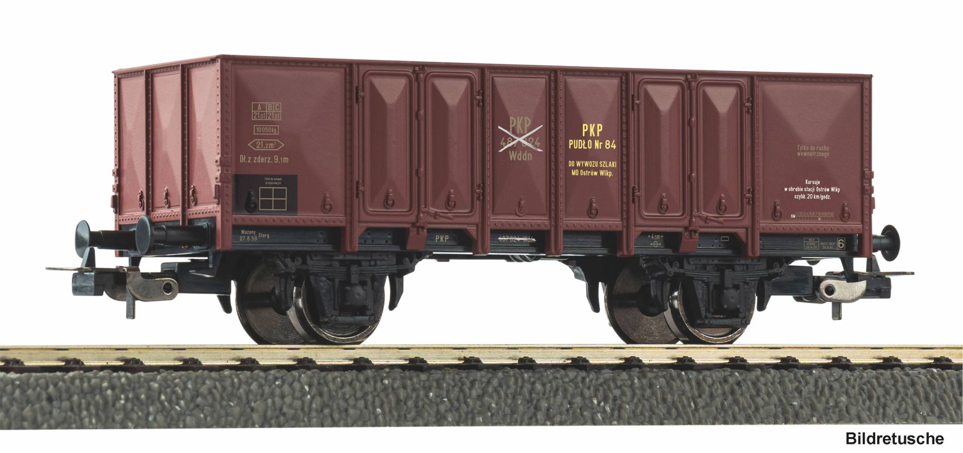 Piko 27752 - Offener Güterwagen, PKP, Ep.III