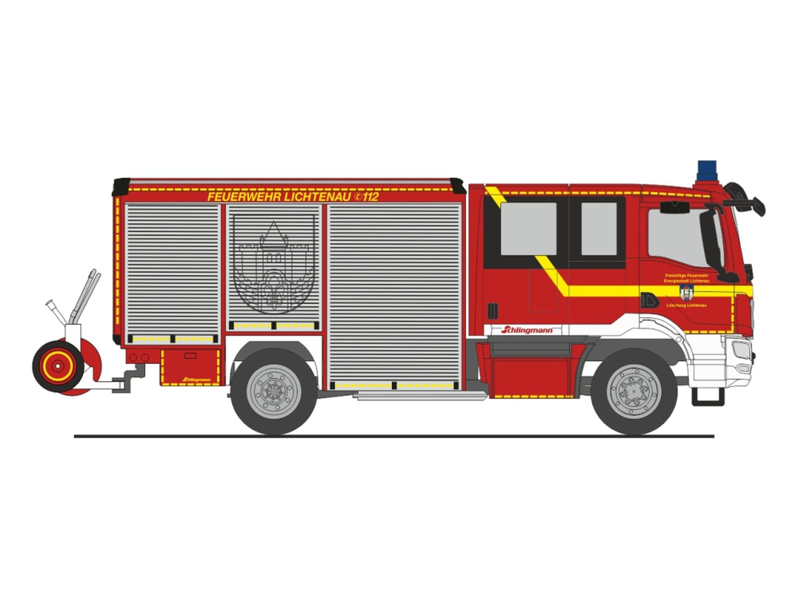 Rietze 72987 - Schlingmann Varus MAN HLF FW Lichtenau