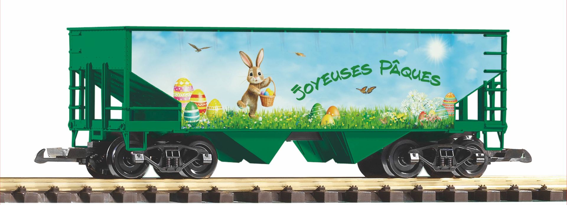 Piko 38996FR - G-Schüttgutwagen "Joyeuses Pâques"