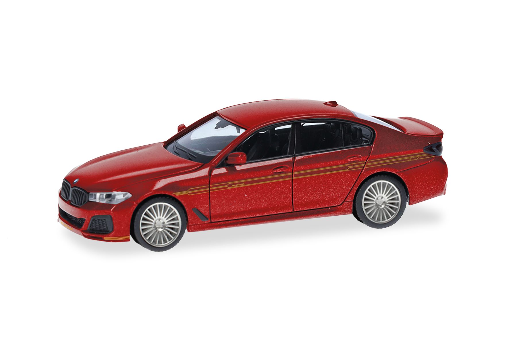 Herpa 430951-003 - BMW Alpina B5 Limousine, montegi rot