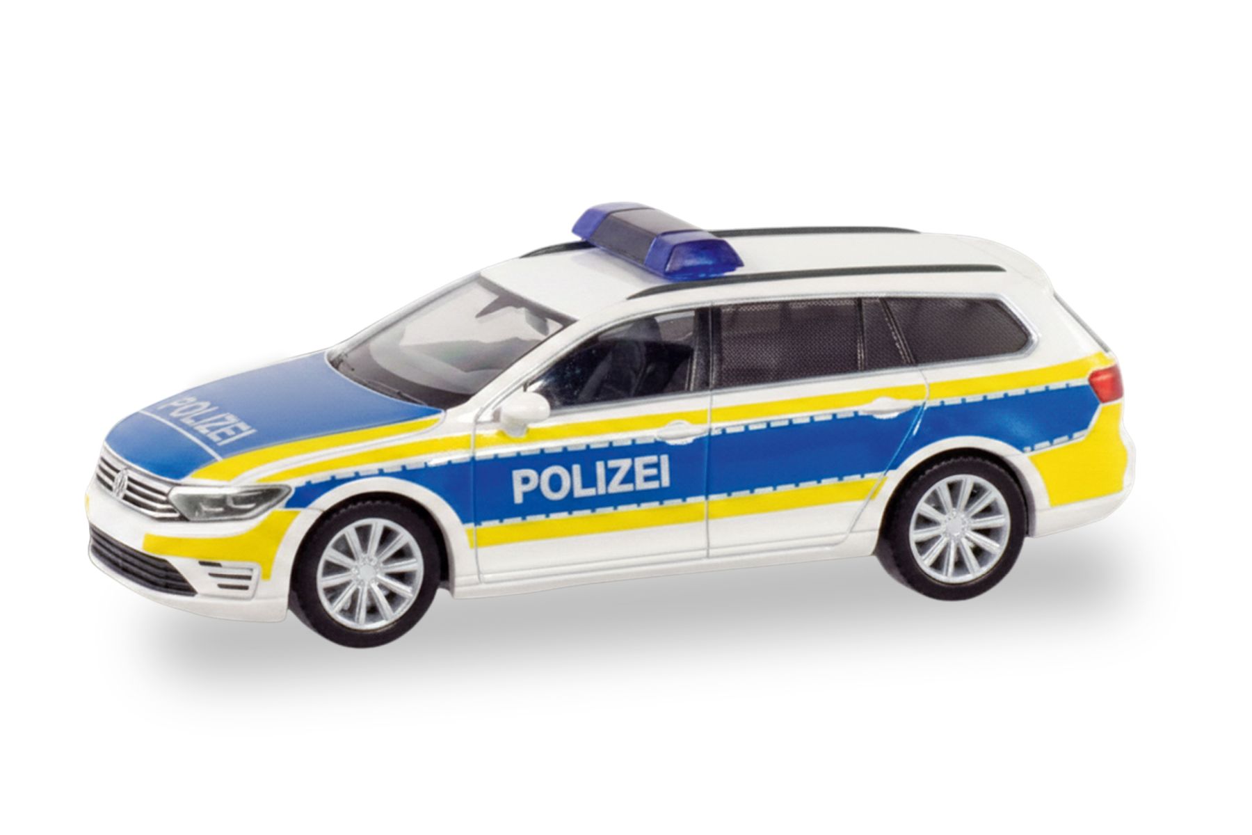 Herpa 099554 - Volkswagen (VW) Passat GTE Variant "Polizei Niedersachsen"