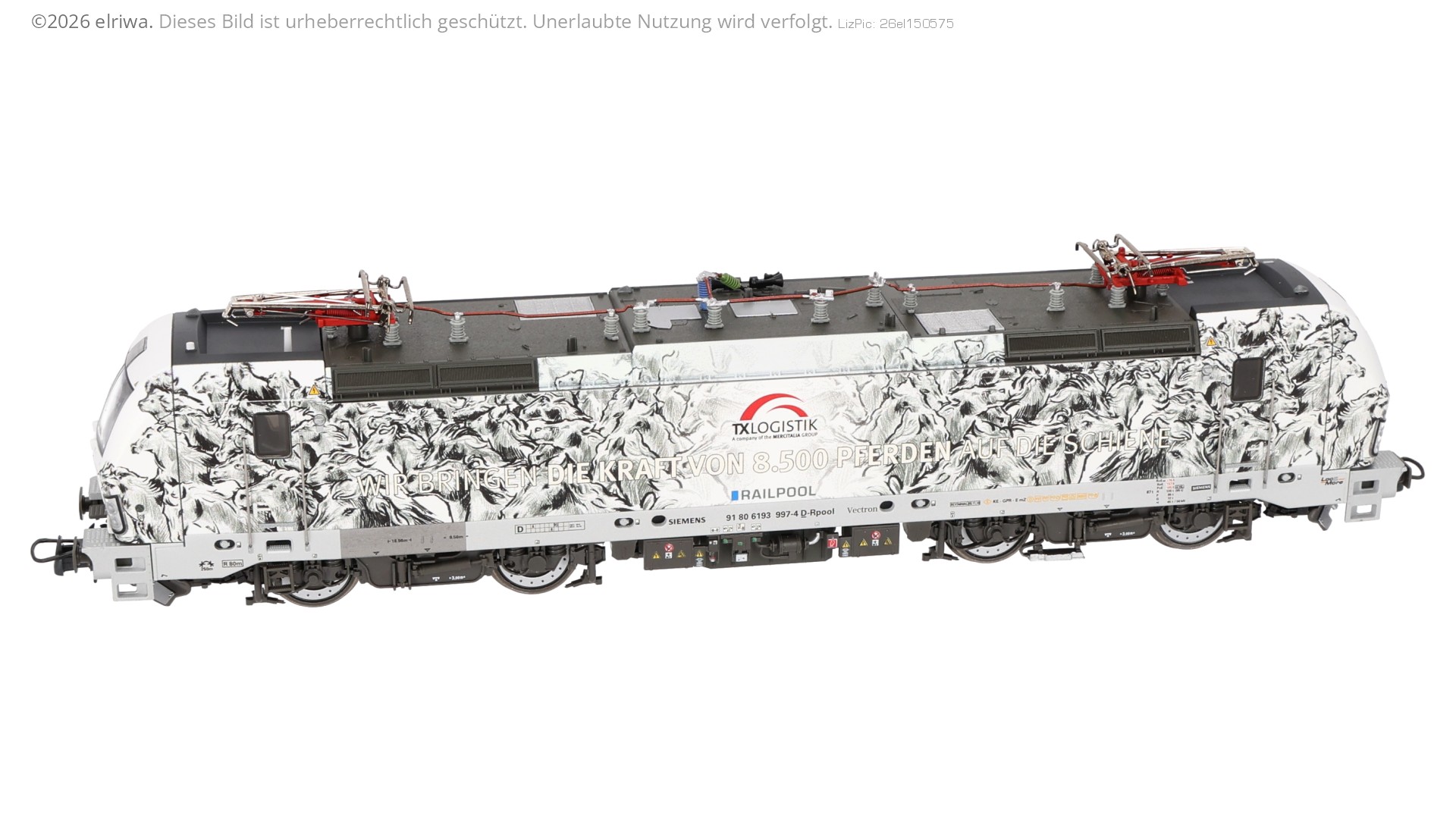Roco 70065 - E-Lok 193 997-4, TX-Logistik, Ep.VI, DC-Sound