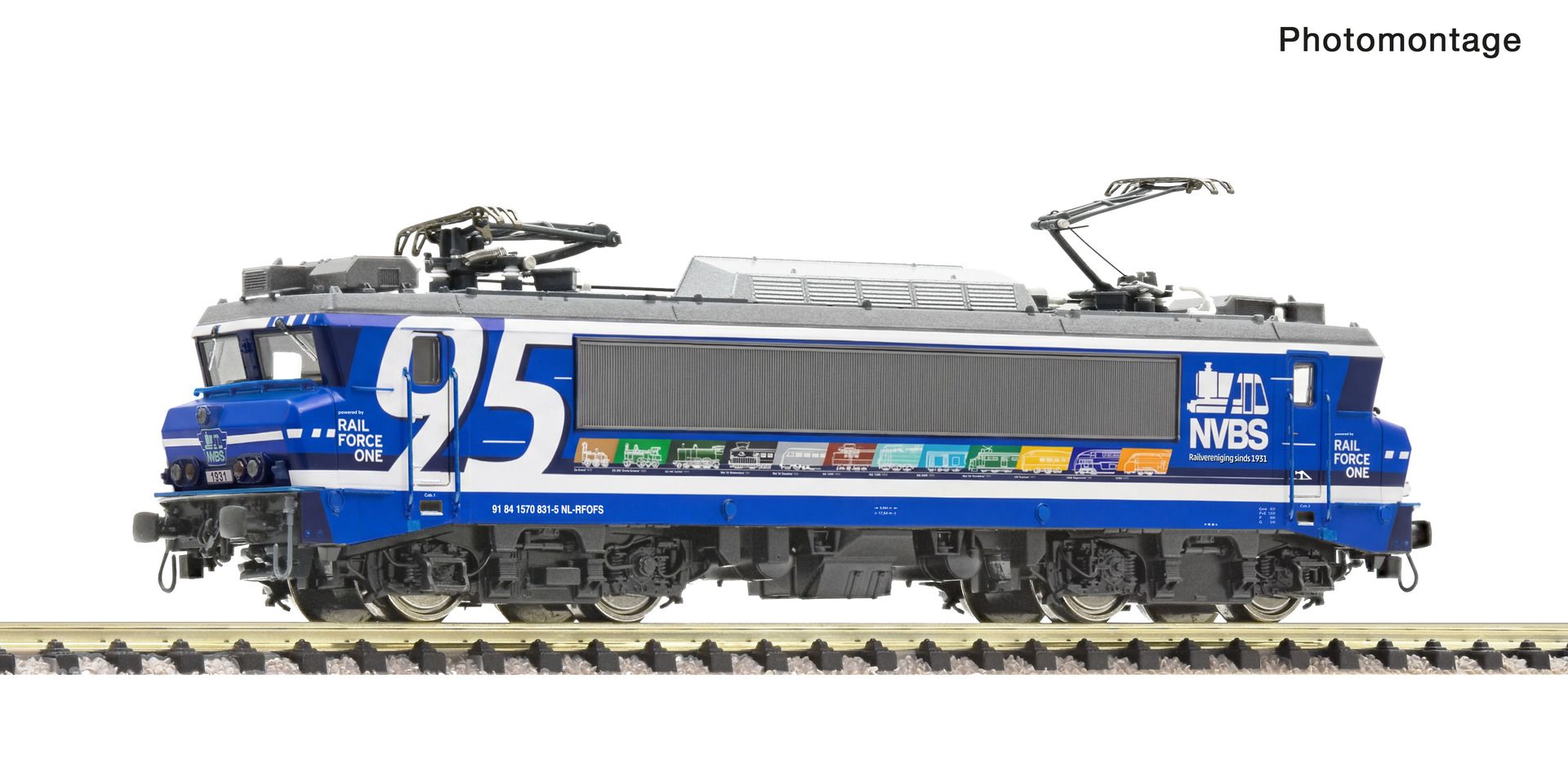 Fleischmann 7560090 - E-Lok 1931 '95 Jahre NVBS', Rail Force One, Ep.VI