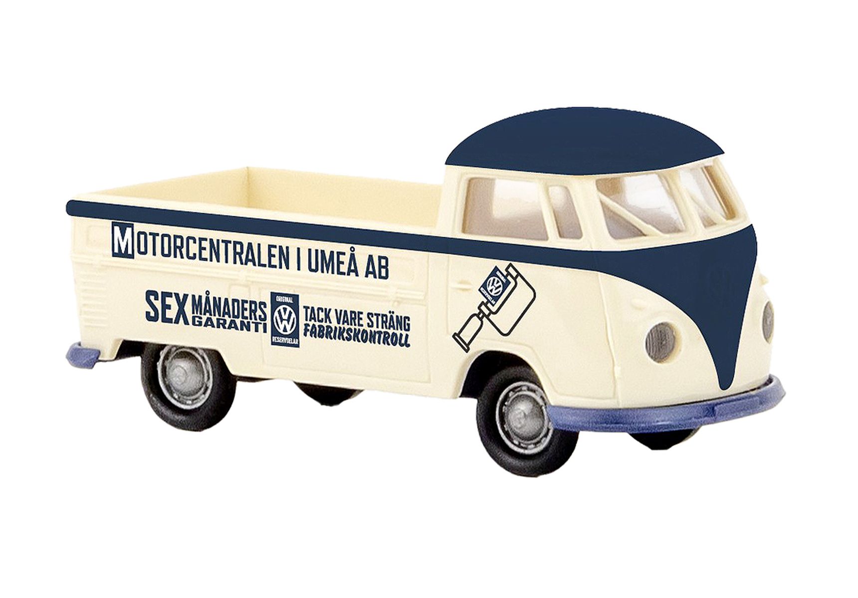 Brekina 32989 - VW T1b Pritsche, 1960, Motorcentralen Umea