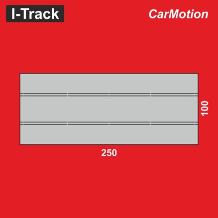 Hacker HCT9405R - Straßenbettung GERADENELEMENT für CarMotion