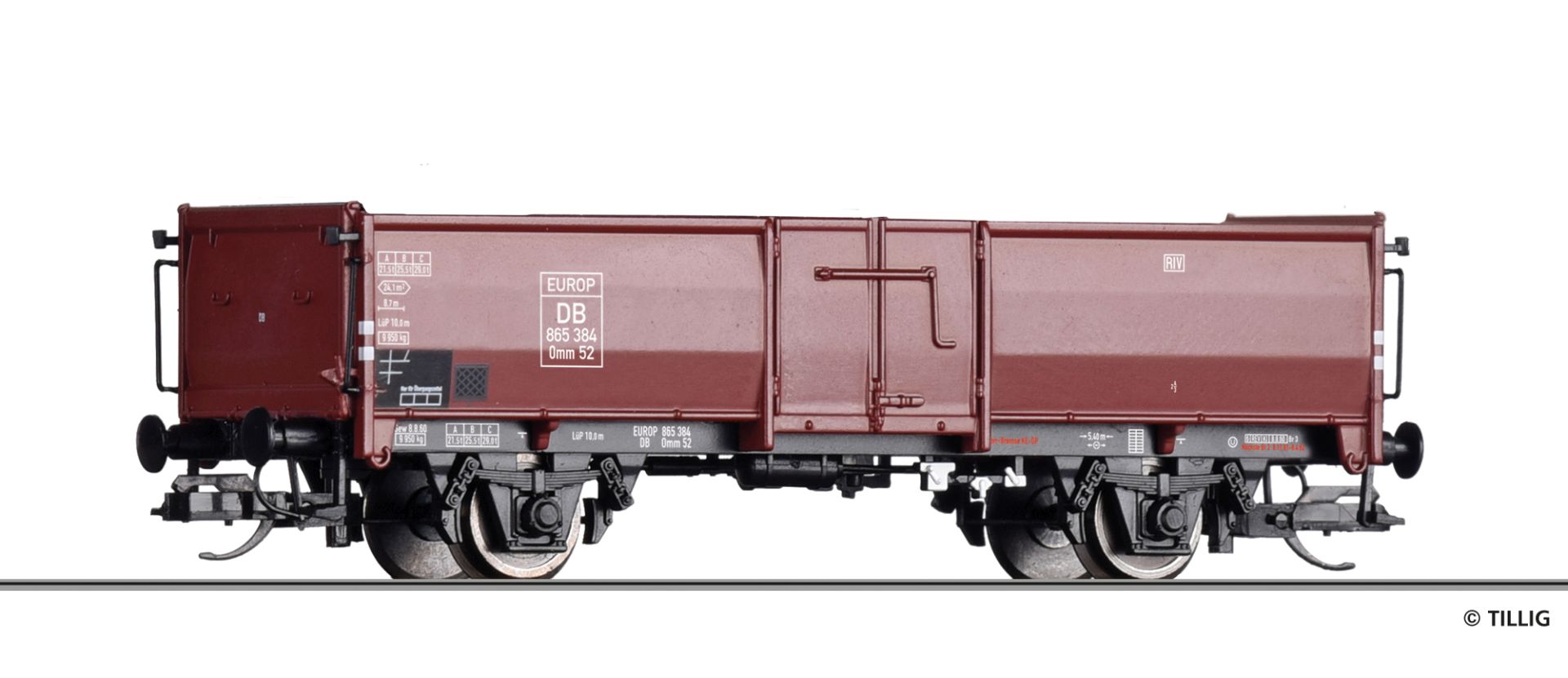 Tillig 14032 - Offener Güterwagen Omm 52, DB, Ep.III Tillig 14032 - Offener Güterwagen Omm 52, DB, Ep.III