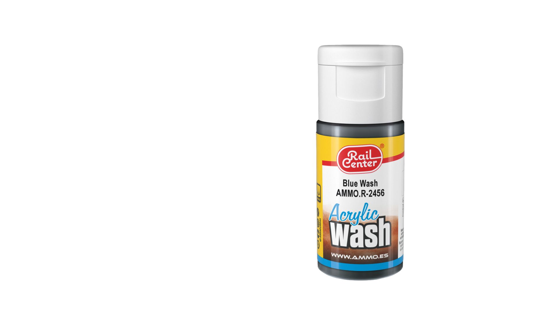 AMMO 4602456 - R-2456 Alterungsfarbe, Blau, Acryl Wash, 15 ml