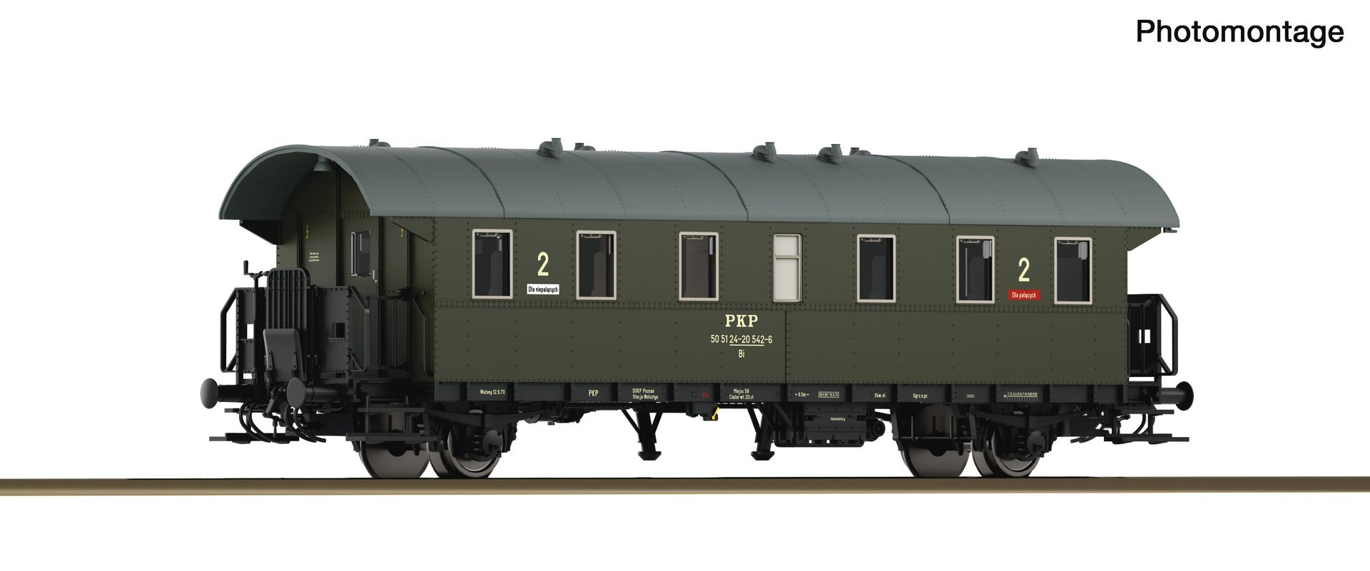Roco 6280083 - Personenwagen Bi, 2. Klasse, PKP, Ep.IV