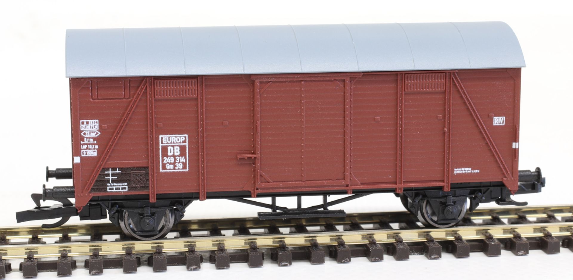 igra 96600006 - Gedeckter Güterwagen Gm 39, DB-EUROP, Ep.III