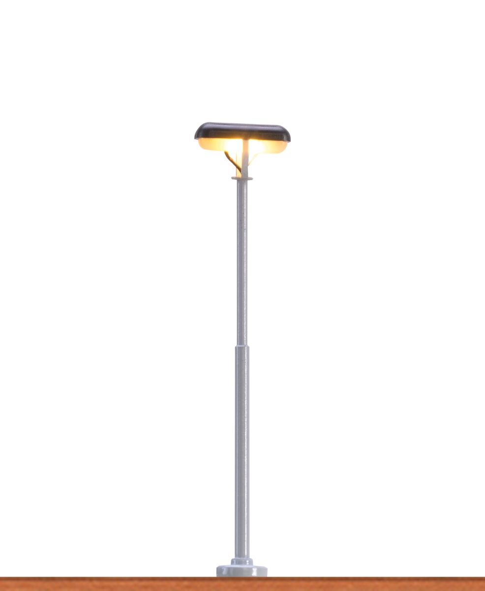 Brawa 83003 - Bahnsteigleuchte mit Stecksockel und LED, H= 70mm