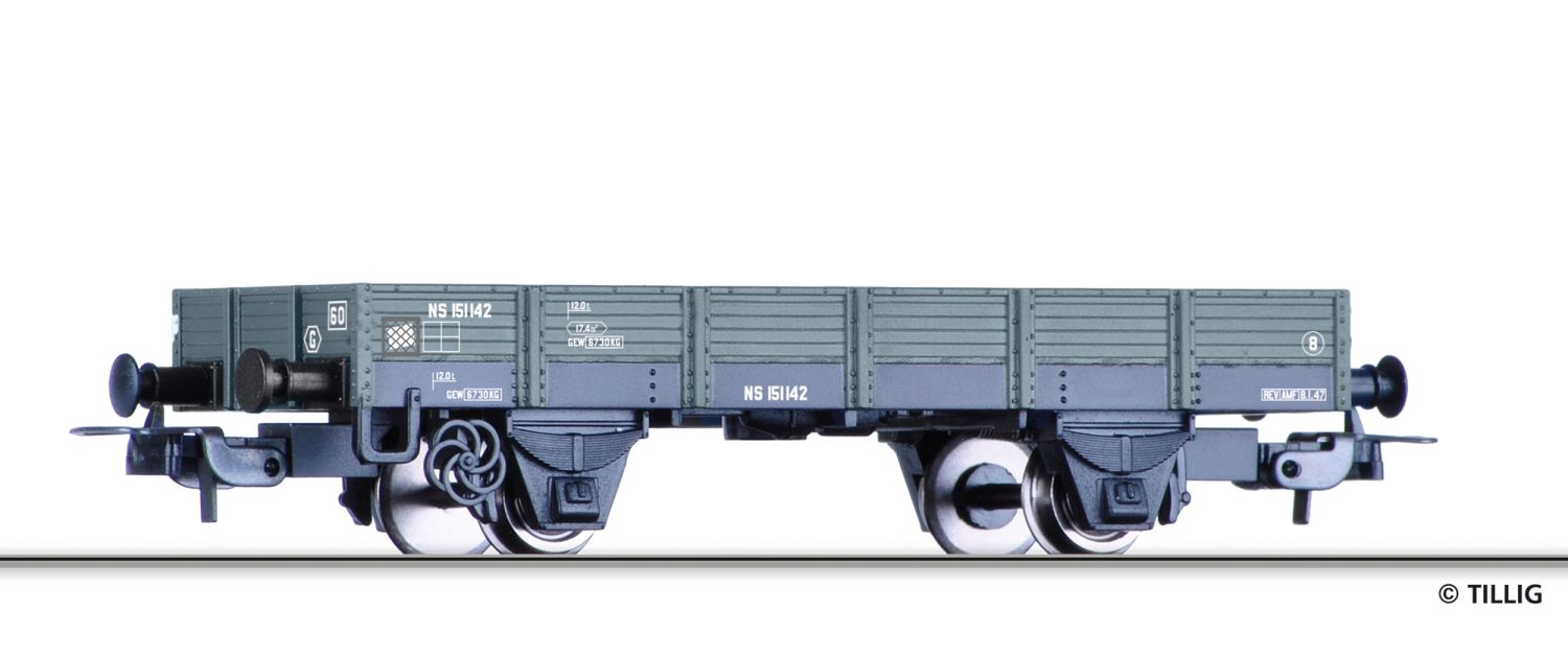 Tillig 76899 - Niederbordwagen, NS, Ep.III