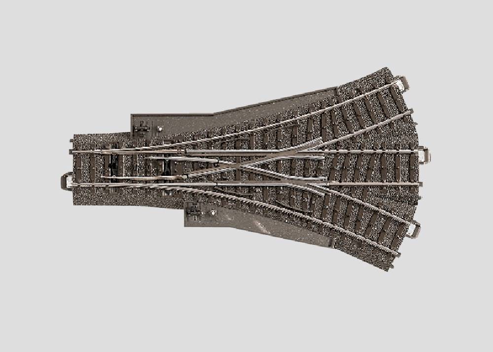 Märklin 24630 - Dreiwegweiche L=188,3mm, 2x 24,3'