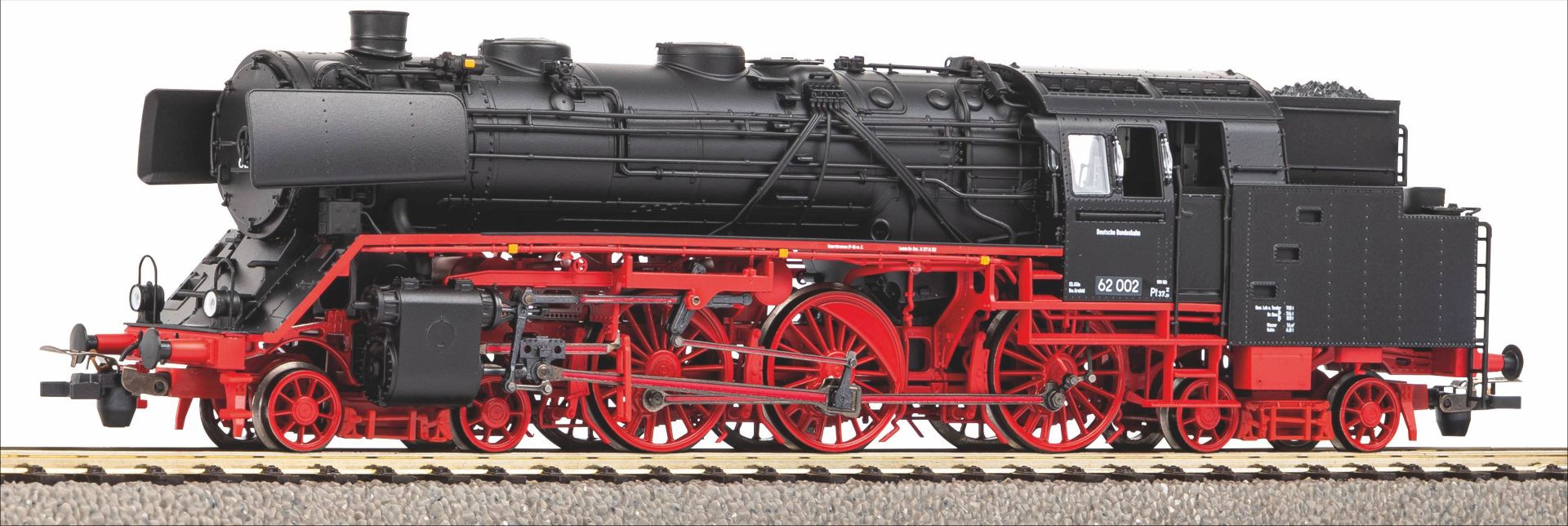 Piko 55925 - Dampflok BR 62, DB, Ep.III, AC-Sound, XP, Dampf, digi. Kupplung