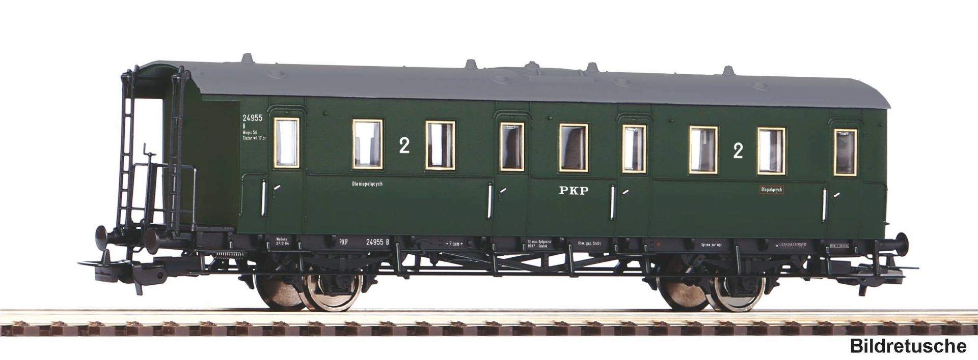 Piko 53136 - Abteilwagen, 2. Klasse, PKP, Ep.III
