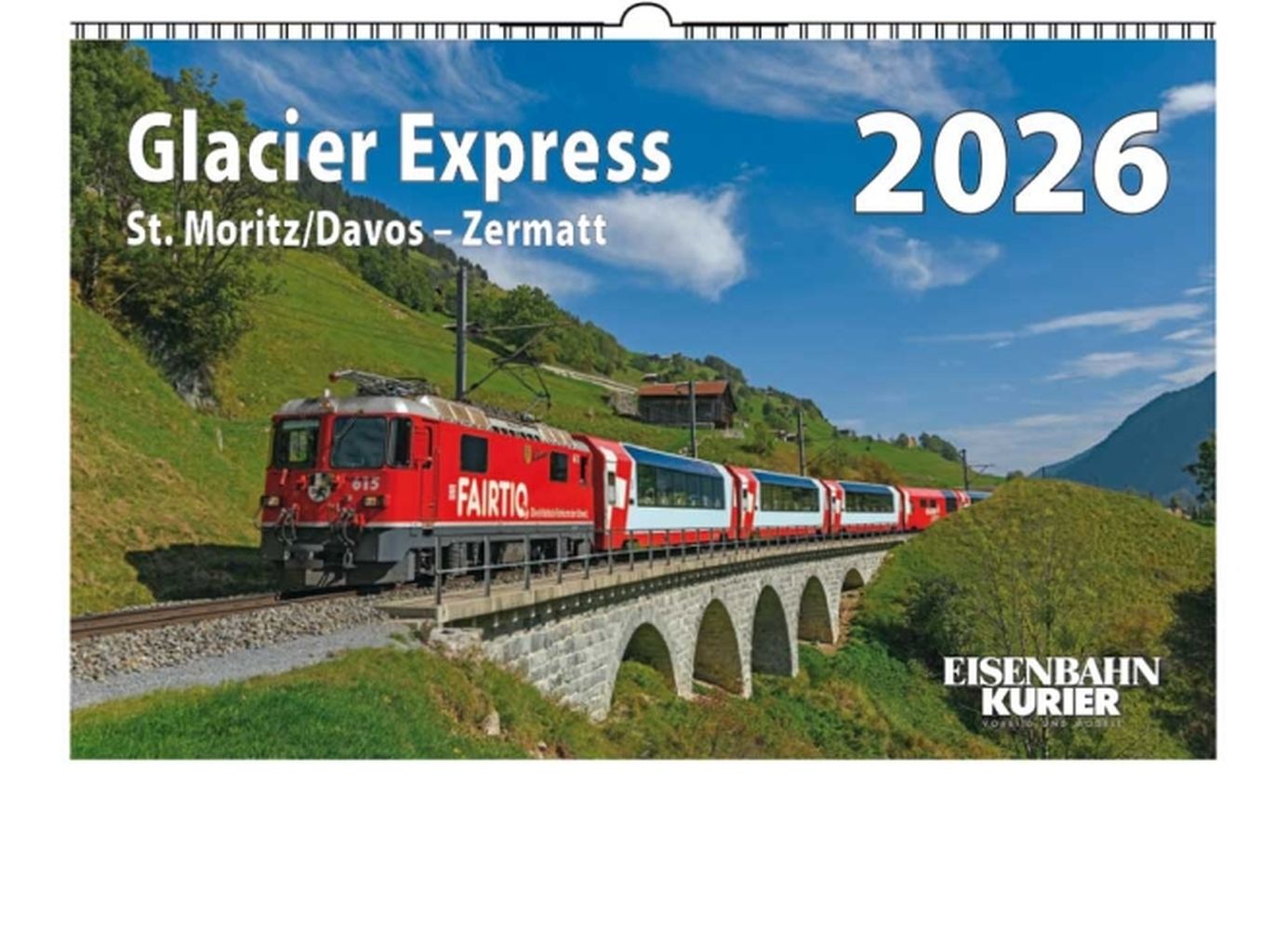 EK-Verlag 5961 - Kalender Glacier Express - 2026