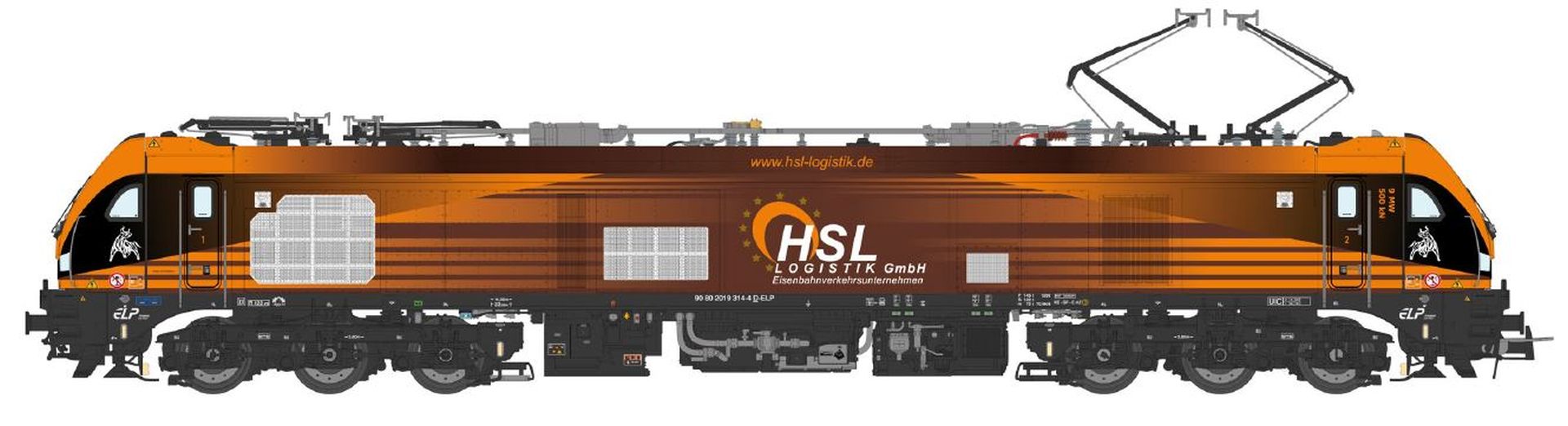 Sudexpress N0193141 - Stadler Dual-Mode Euro 9000, 2019 314-4, HSL, Ep.VI