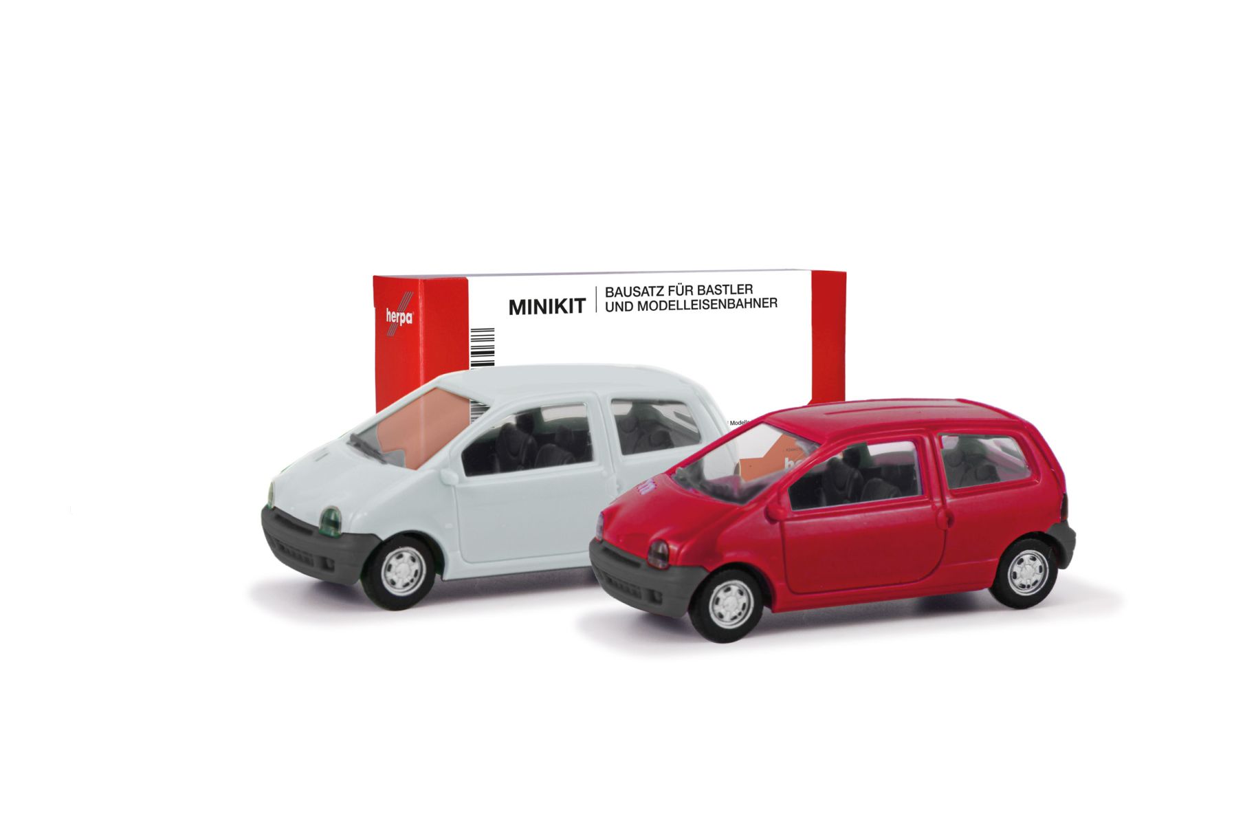 Herpa 012218-007 - MiniKit Renault Twingo, 2er Set, Vermehlo Vivo / Jaune Vanille Herpa 012218-007 - MiniKit Renault Twingo, 2er Set, Vermehlo Vivo / Jaune Vanille